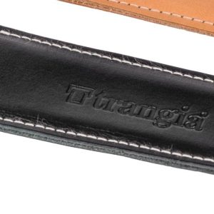 Leather cover Mess tin, black