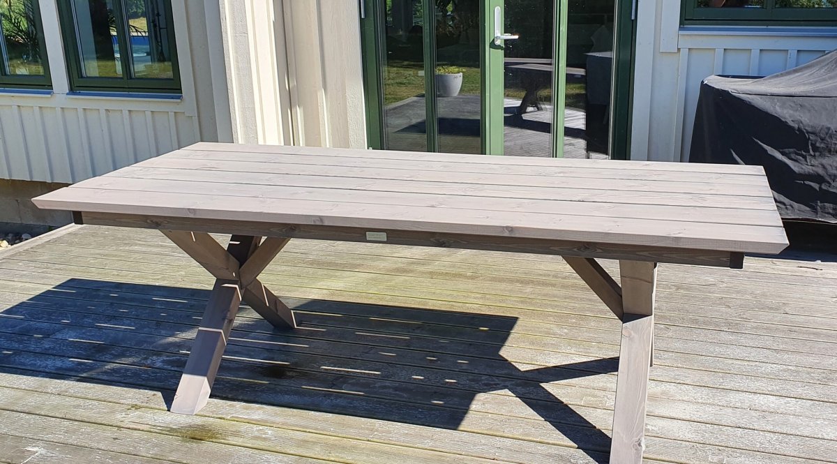 Matgrupp Eden Wood Siljan, grålaserad - Bild 4