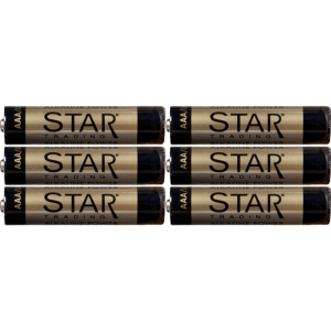 batteri Alkaline 6-pck AAA