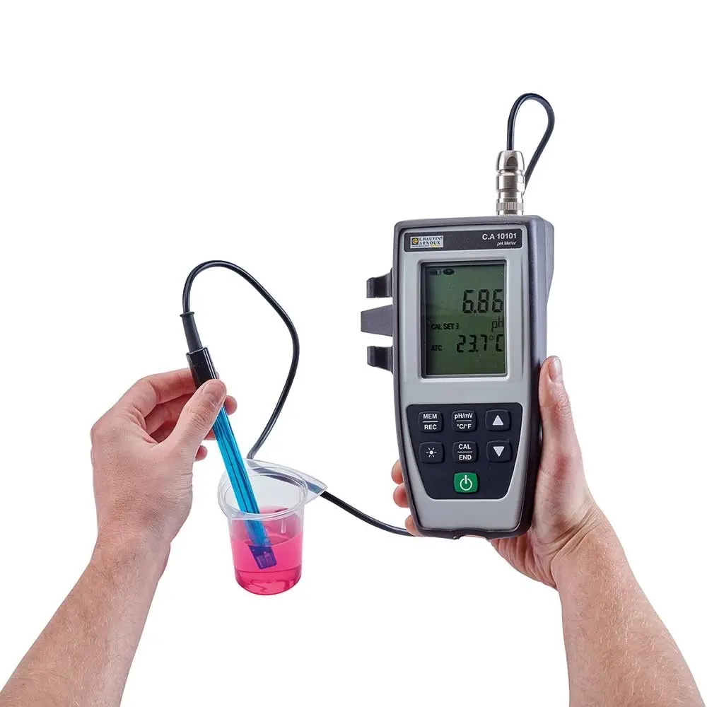 CA10101 & CA10101E pH-meter med logger - Bild 4
