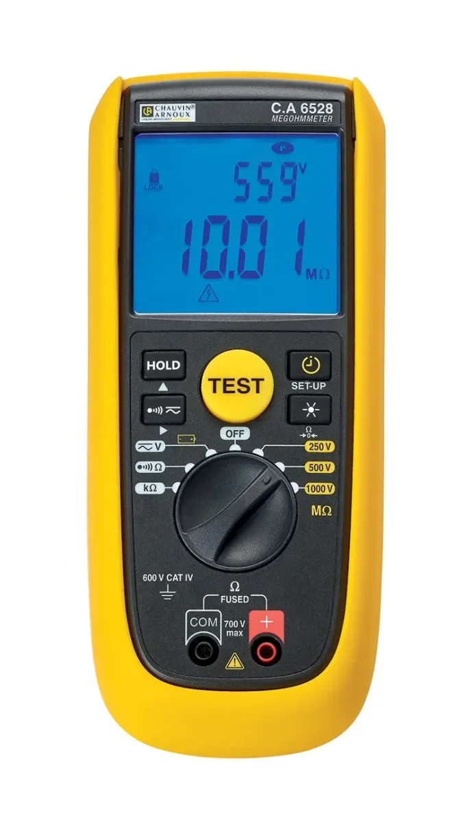 CA6528 Isolationsprovare 250 / 500 / 1000 V