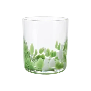 Cocktail glas grön/klar