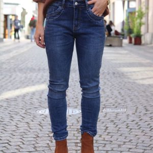 Jeans JP26173 – Blingknapp – Denim