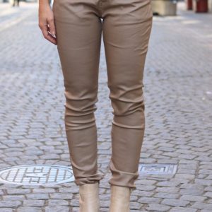 Vaxade byxor 92972 – Knappmix – Taupe